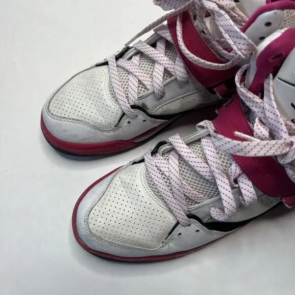 Nike Boys Air Jordan Flight 45 837024-158 White Basketball Shoes Sneakers Sz 9 Y - Picture 5 of 9